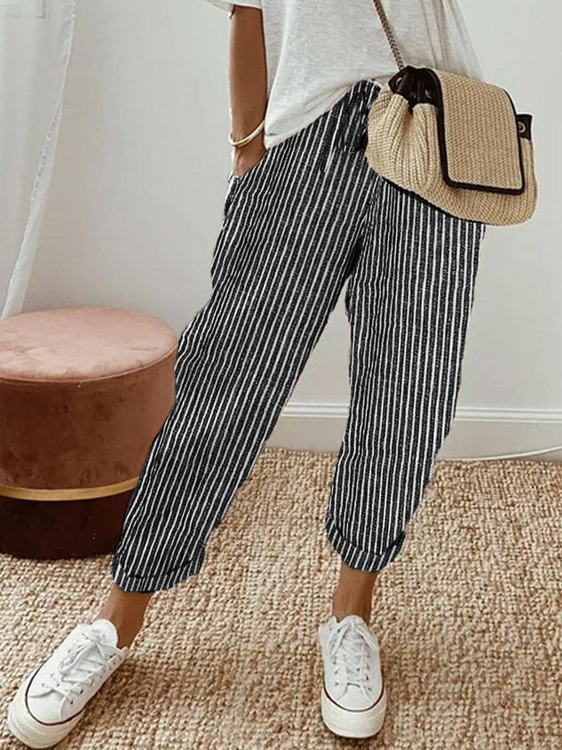 Kathy | Elegant Linnen Pants