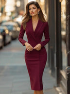Stella™ | Elegant Blazer Dress