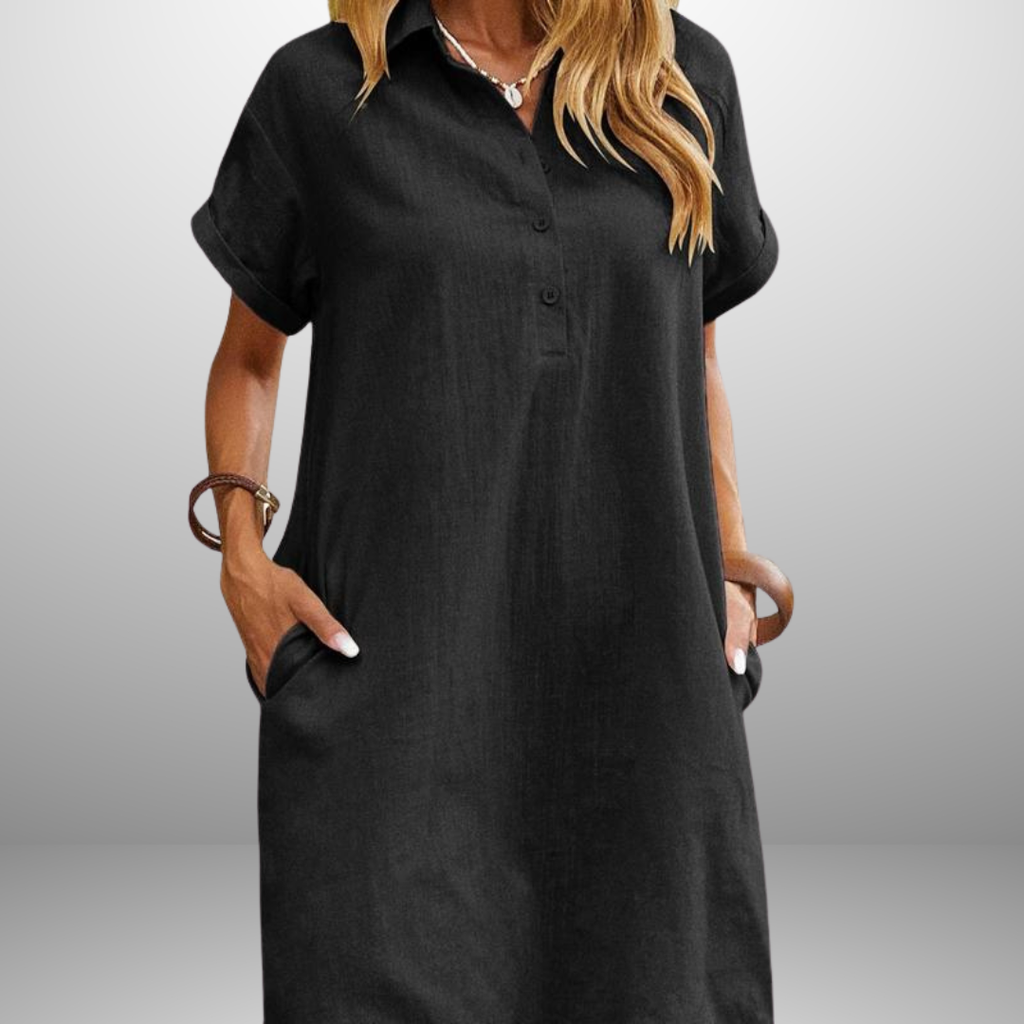 MAREN™ – Relaxed Short Sleeve Summer Dress
