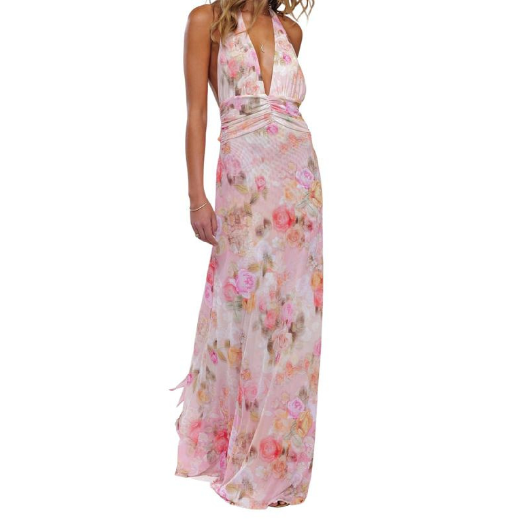 FITA™ - Elegant Halter Backless Summer Dress