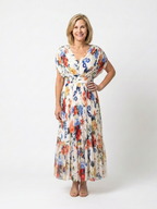Savannah | Floral Pleated Midi
