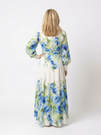 Harper | Button Front Floral Maxi