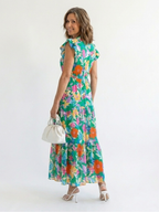 Lila | Elegant Floral Midi