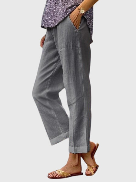 Elaine | Elegant Linnen Pants