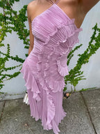 Linda I RUFFLED DRESS LIMITED EDITION