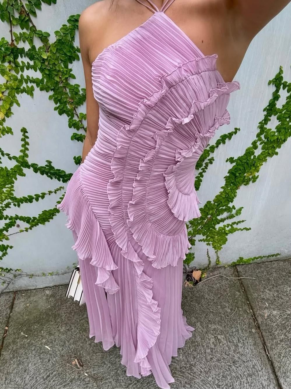 Linda I RUFFLED DRESS LIMITED EDITION