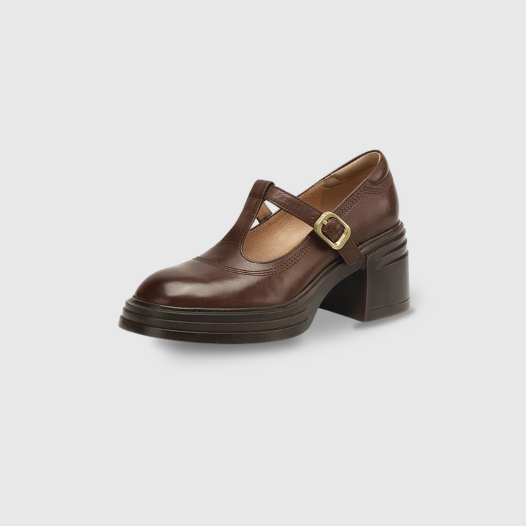 Anne | Orthopedic Heels with Thick Sole