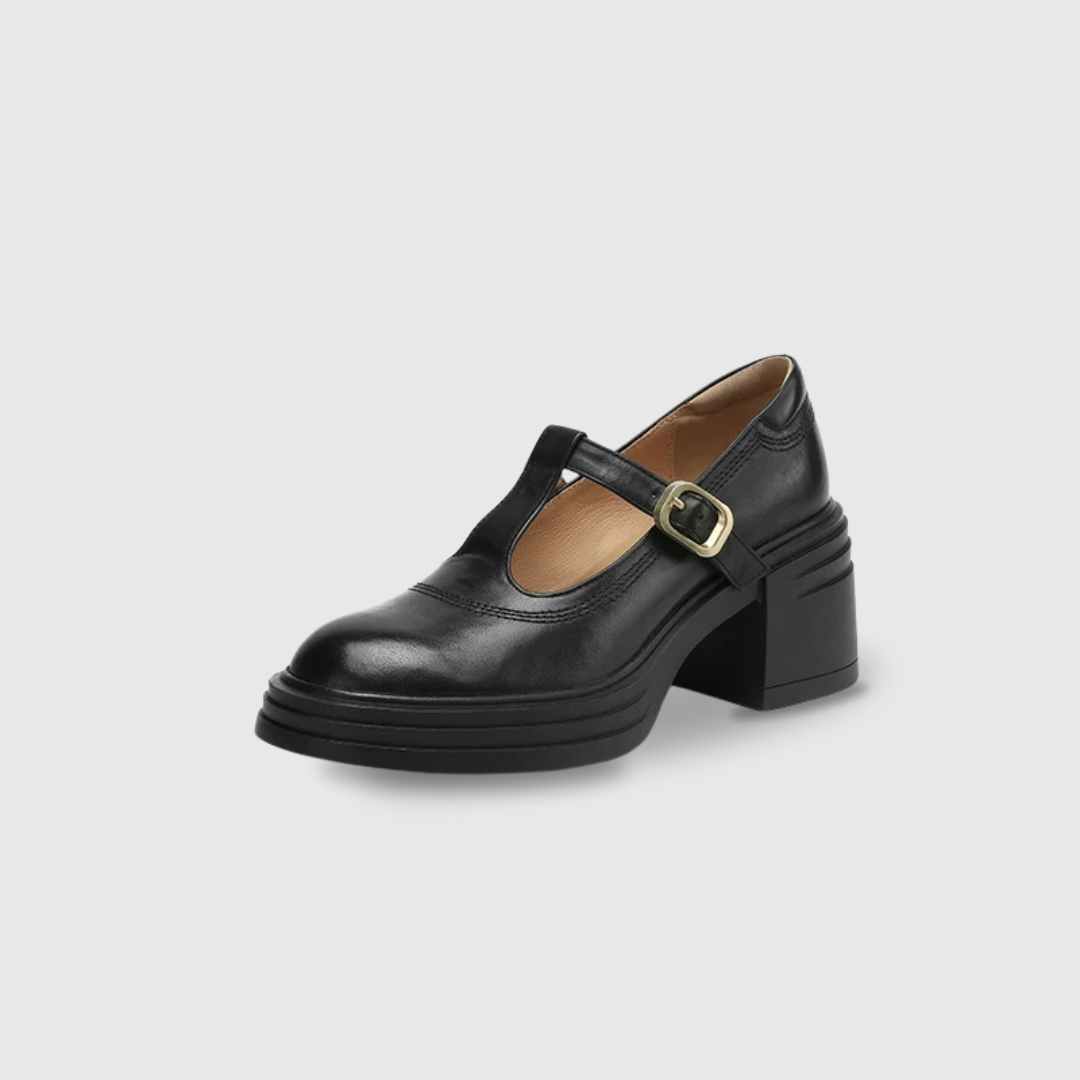 Anne | Orthopedic Heels with Thick Sole