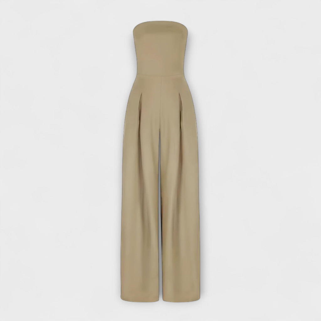 Kiora™ | Elegant strapless jumpsuit