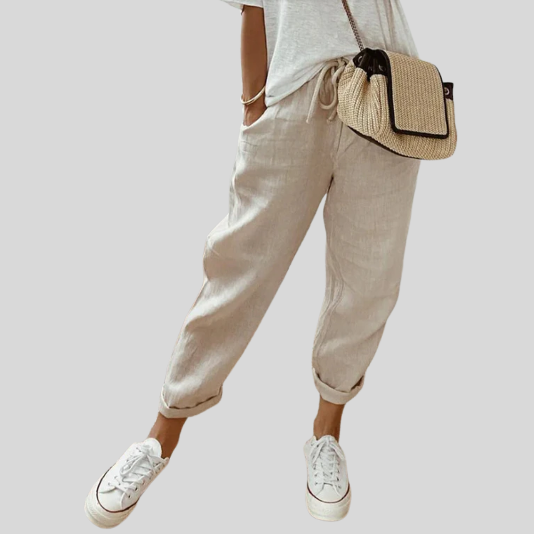 Kathy | Elegant Linnen Pants