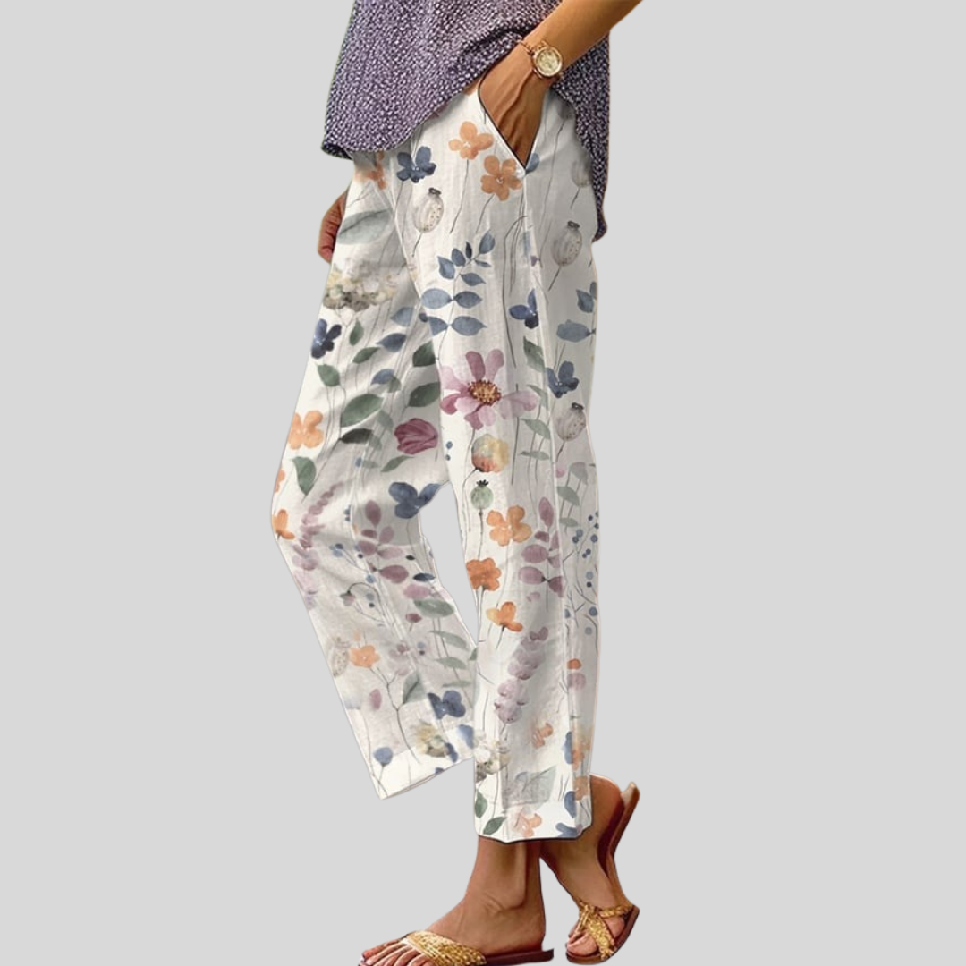 Malia | Elegant Linnen Pants