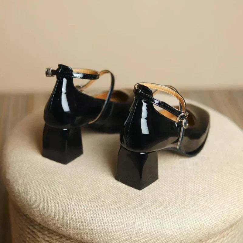 Margaret | Orthopedic Ankle Strap Pumps