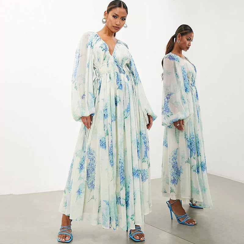 Selene – Breezy Floral Dress