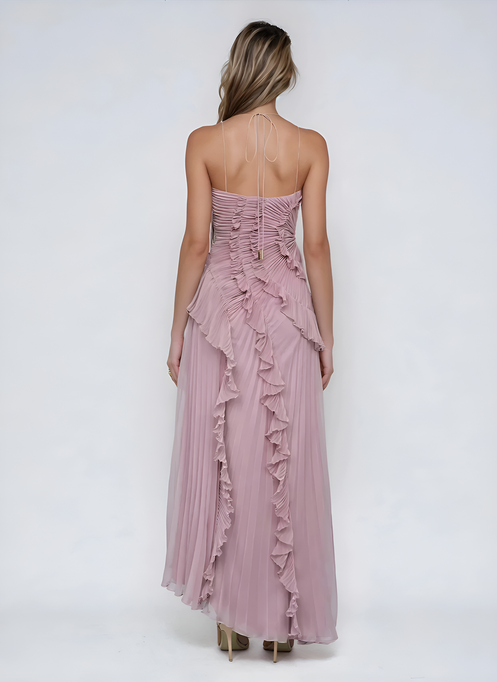 Linda I RUFFLED DRESS LIMITED EDITION