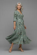 Selora | Halter Bloom Flow Maxi Dress