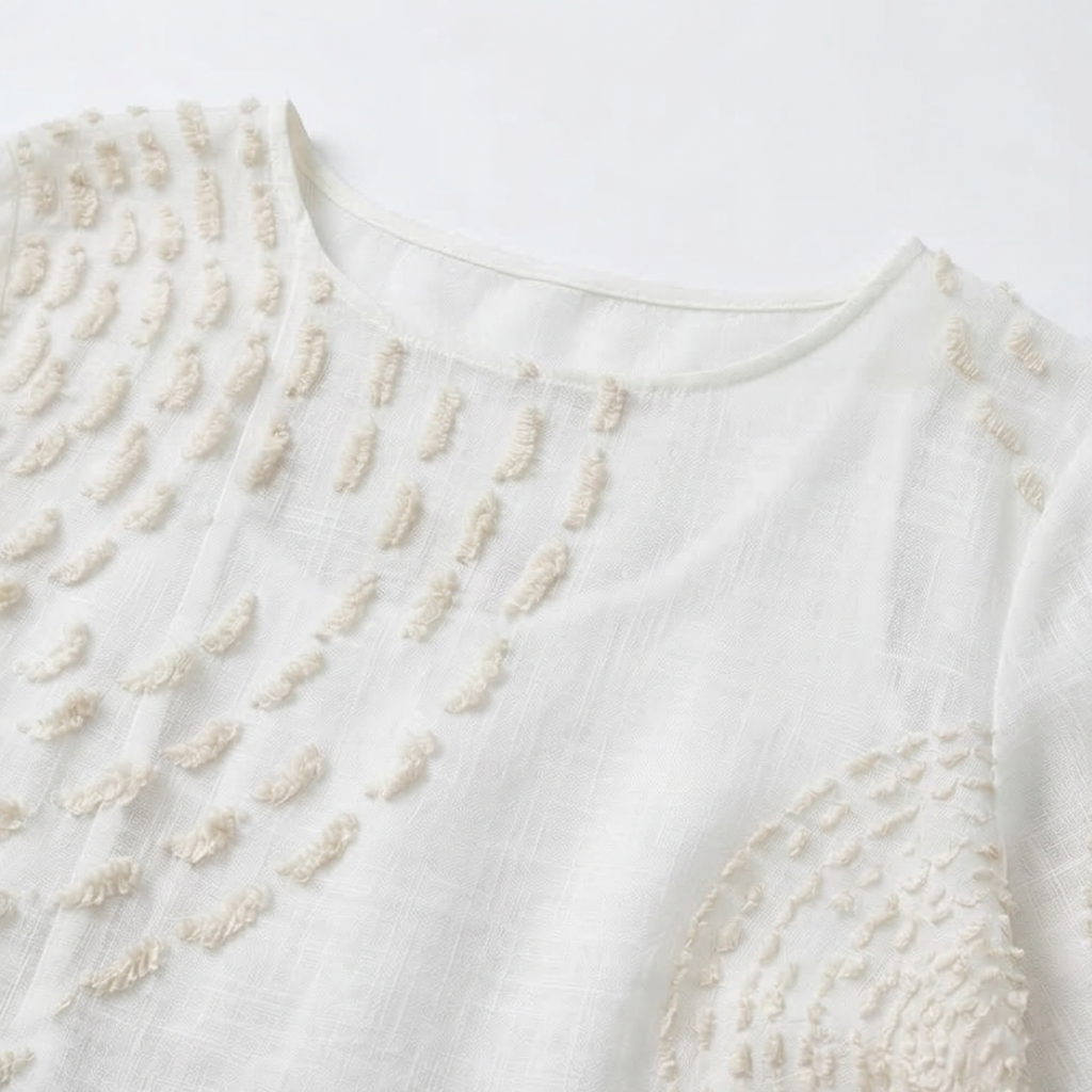 Karen | Embroidered casual women's dress.