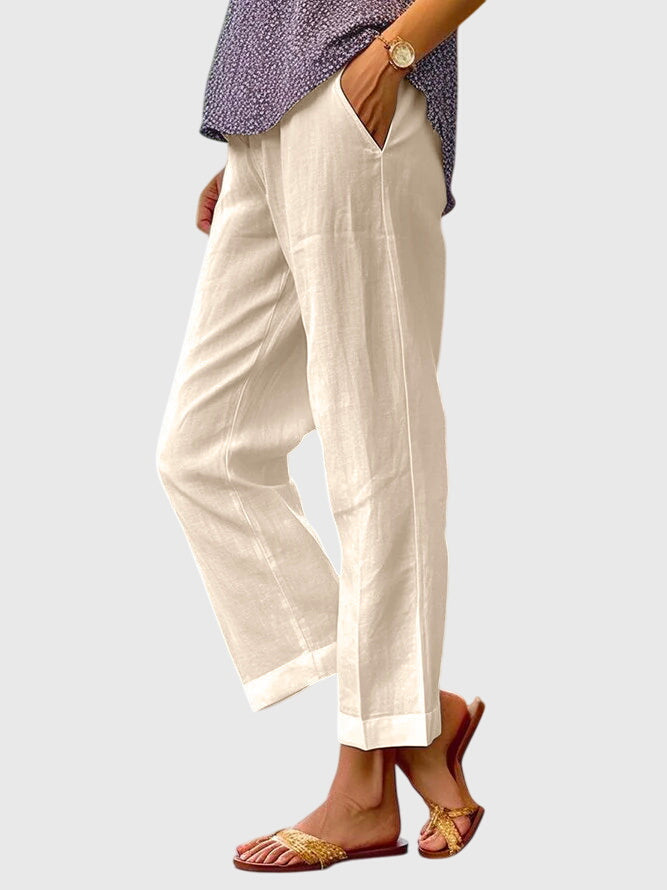 Elaine | Elegant Linnen Pants
