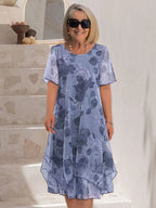 MARGOT | ELEGANT COMFORT PLEATED DRESS