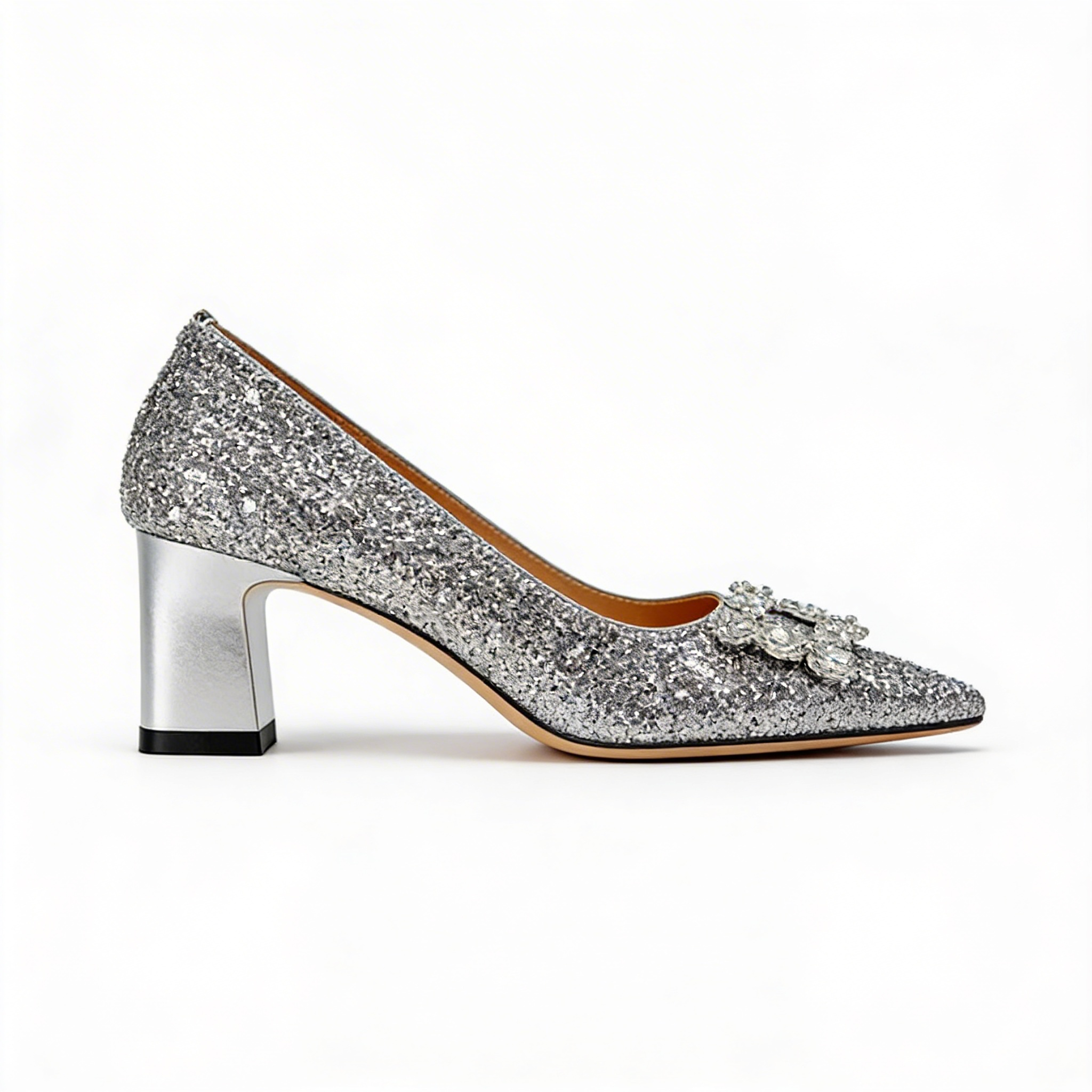 Lauren | Orthopedic Glitter Pumps