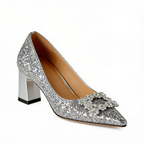 Lauren | Orthopedic Glitter Pumps