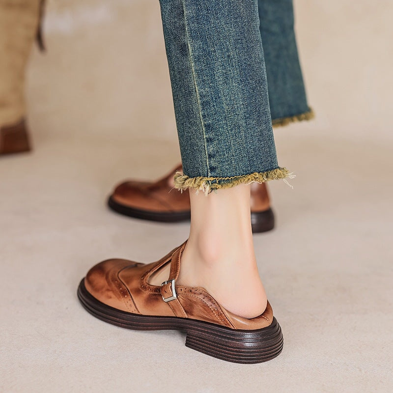 Stephanie | Orthopedic Leather Elegance