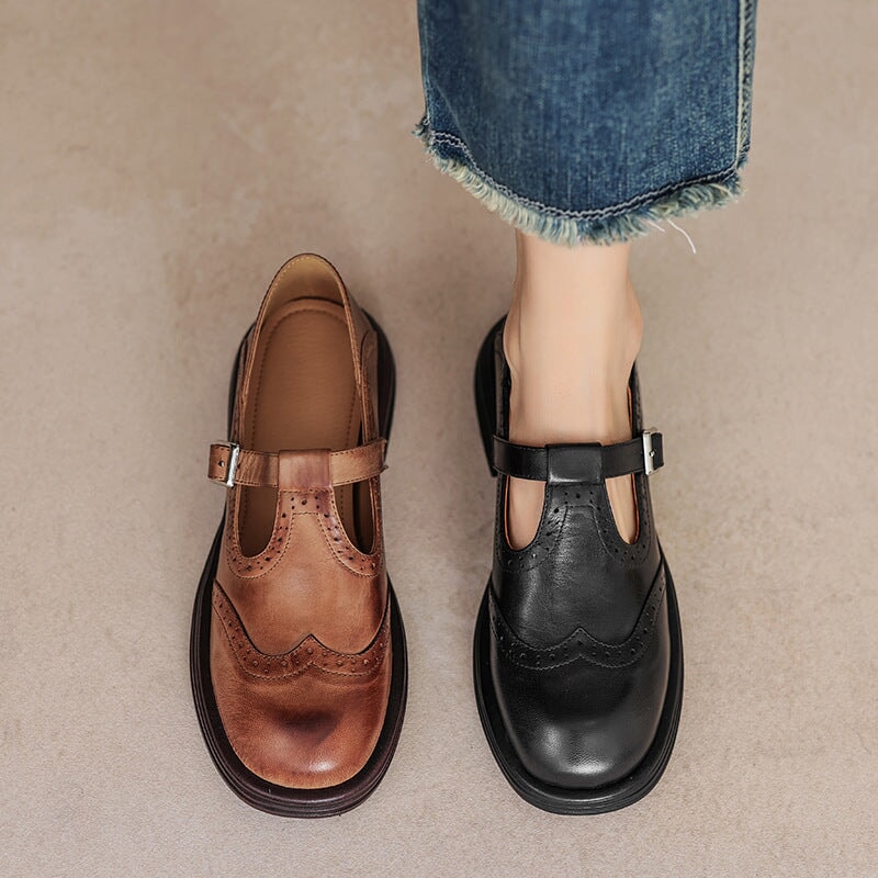 Stephanie | Orthopedic Leather Elegance