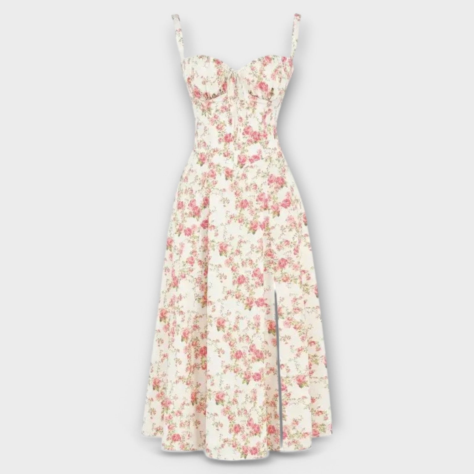 Mia™ | Midi Dress with Corset